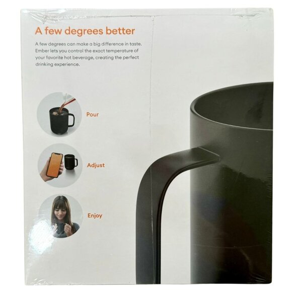 Ember Temperature Control Mug² Black 10 Oz / 295 Ml Brand New - Picture 4 of 4